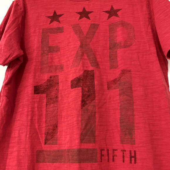 Men’s Express Red Crew Neck T Shirt - Picture 3 of 6